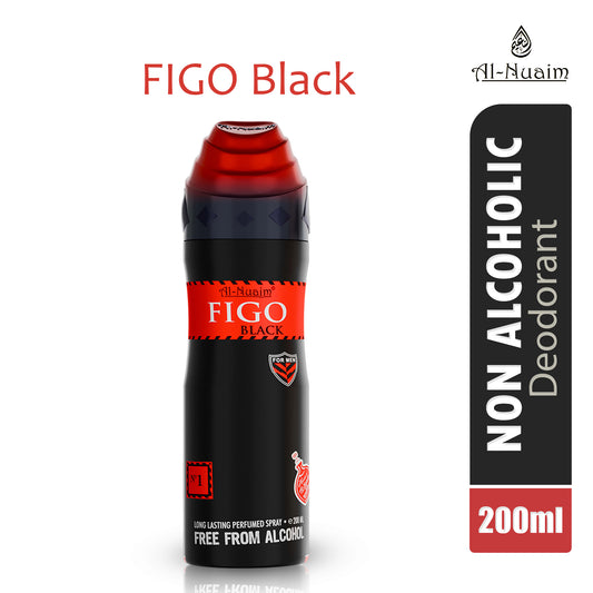 Figo Black Perfumed Spray (200ml)