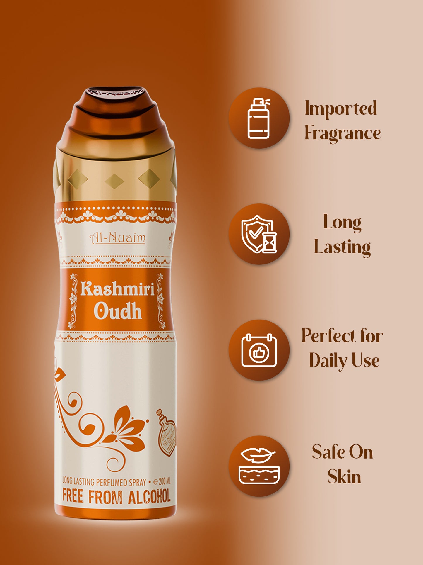Kashmiri Oudh Perfumed Spray (200ml)