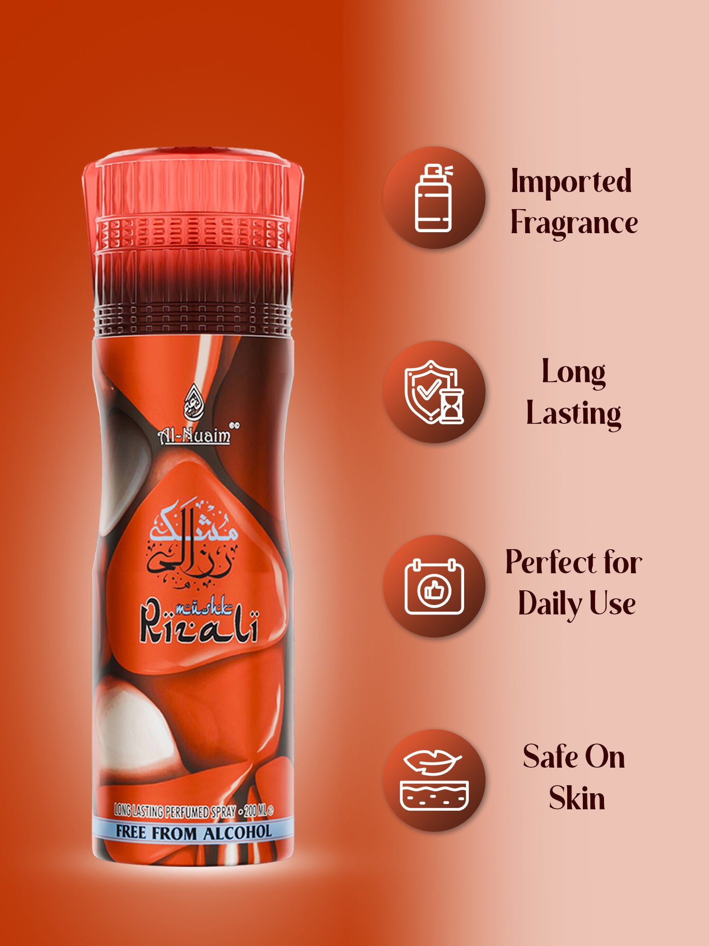 Mushk Rizali Perfumed Spray (200ml)