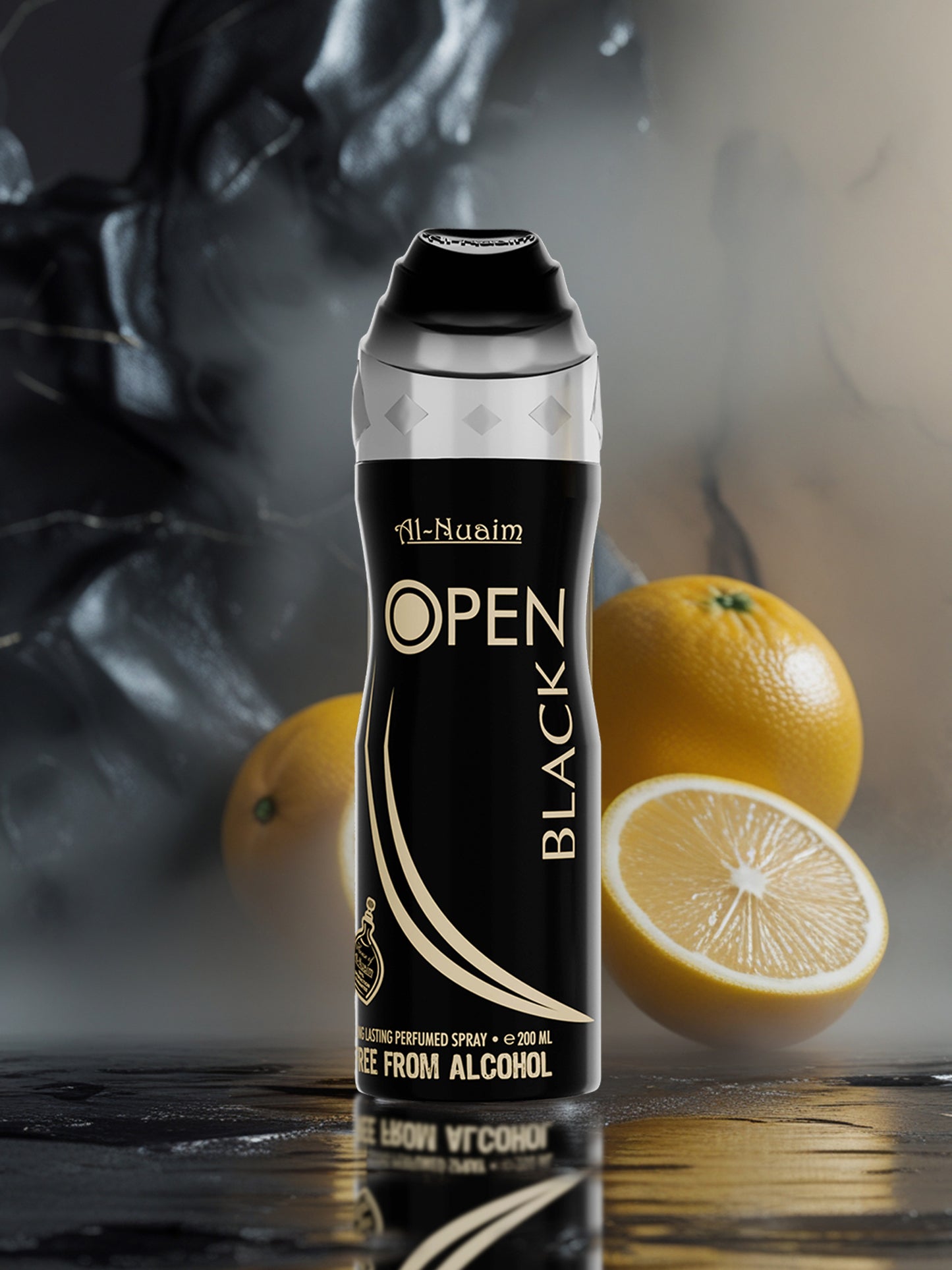 Open Black Perfumed Spray (200ml)