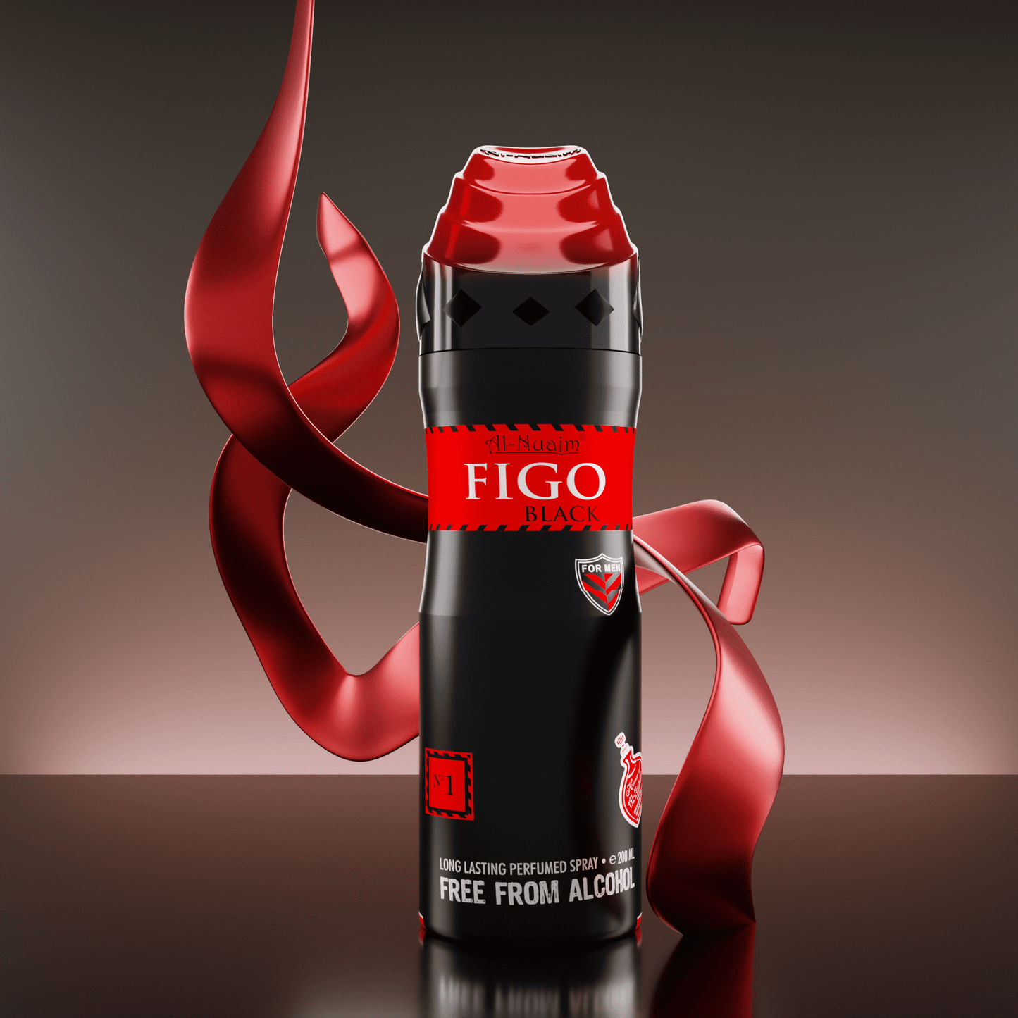 Figo Black Perfumed Spray (200ml)