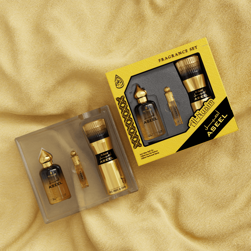 Aseel Fragrance Set 3 In 1 Al Nuaim