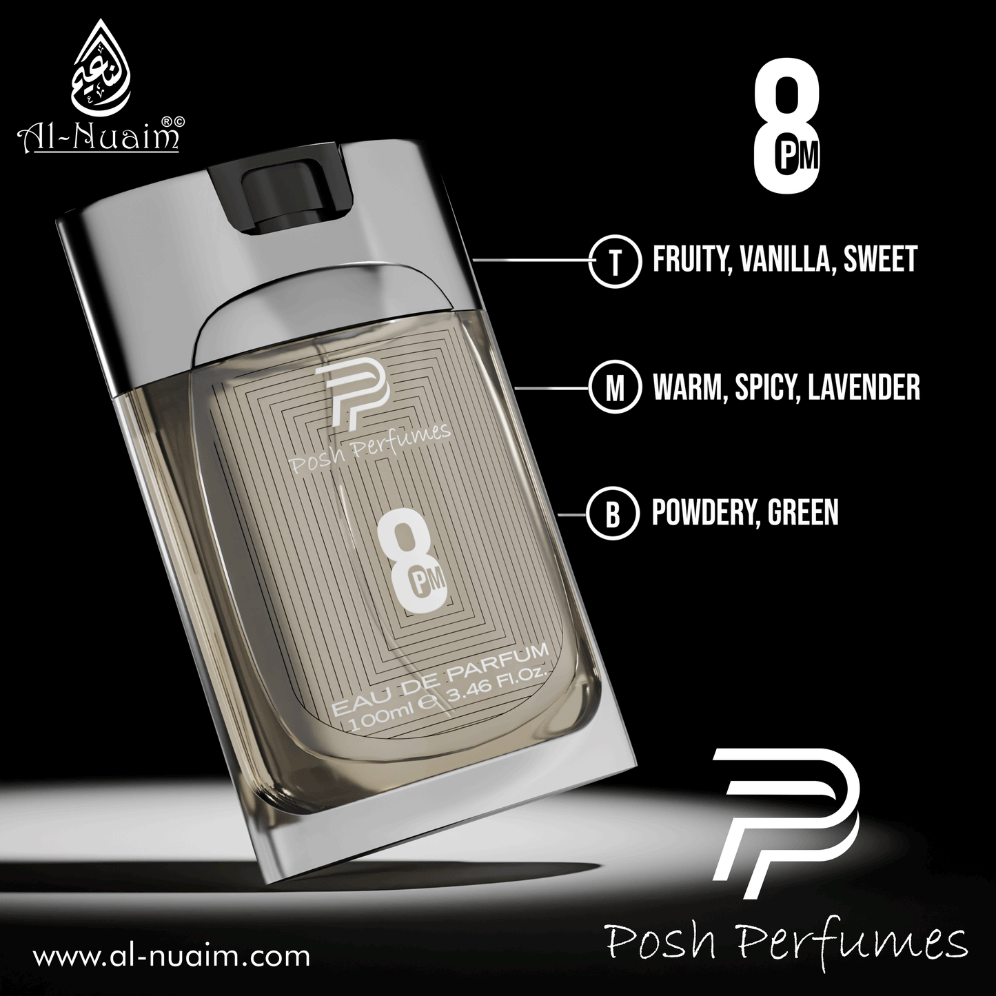 8pm Posh Perfume 100ml