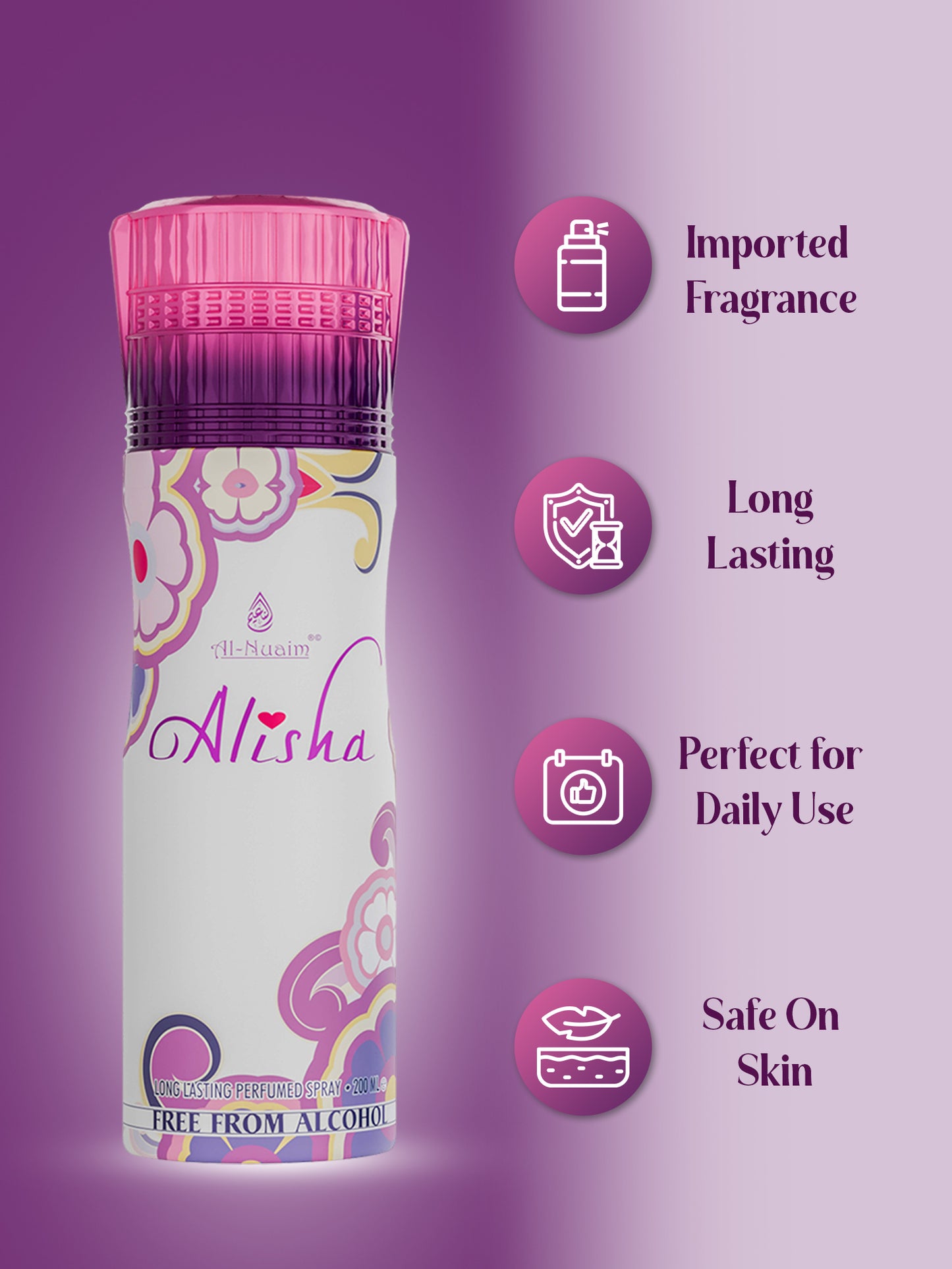 Alisha Perfumed Spray (200ml)