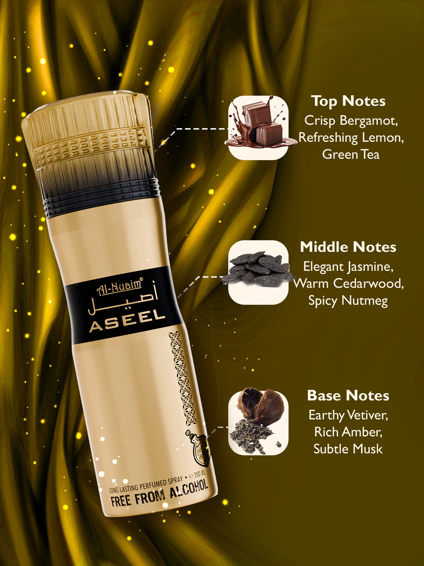 Aseel Perfumed Spray (200ml)