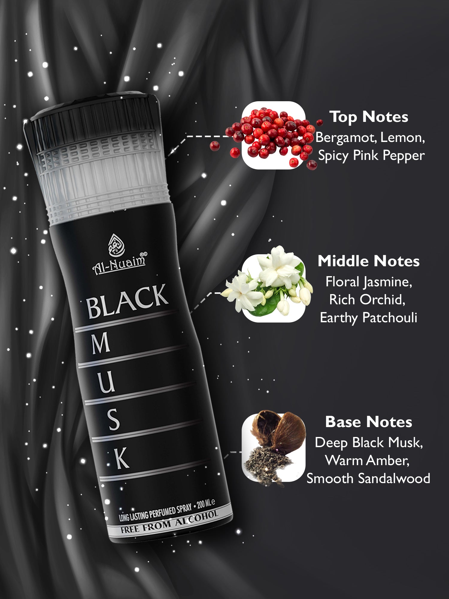 Black Musk 200 ML (Pack Of 2) – Al Nuaim