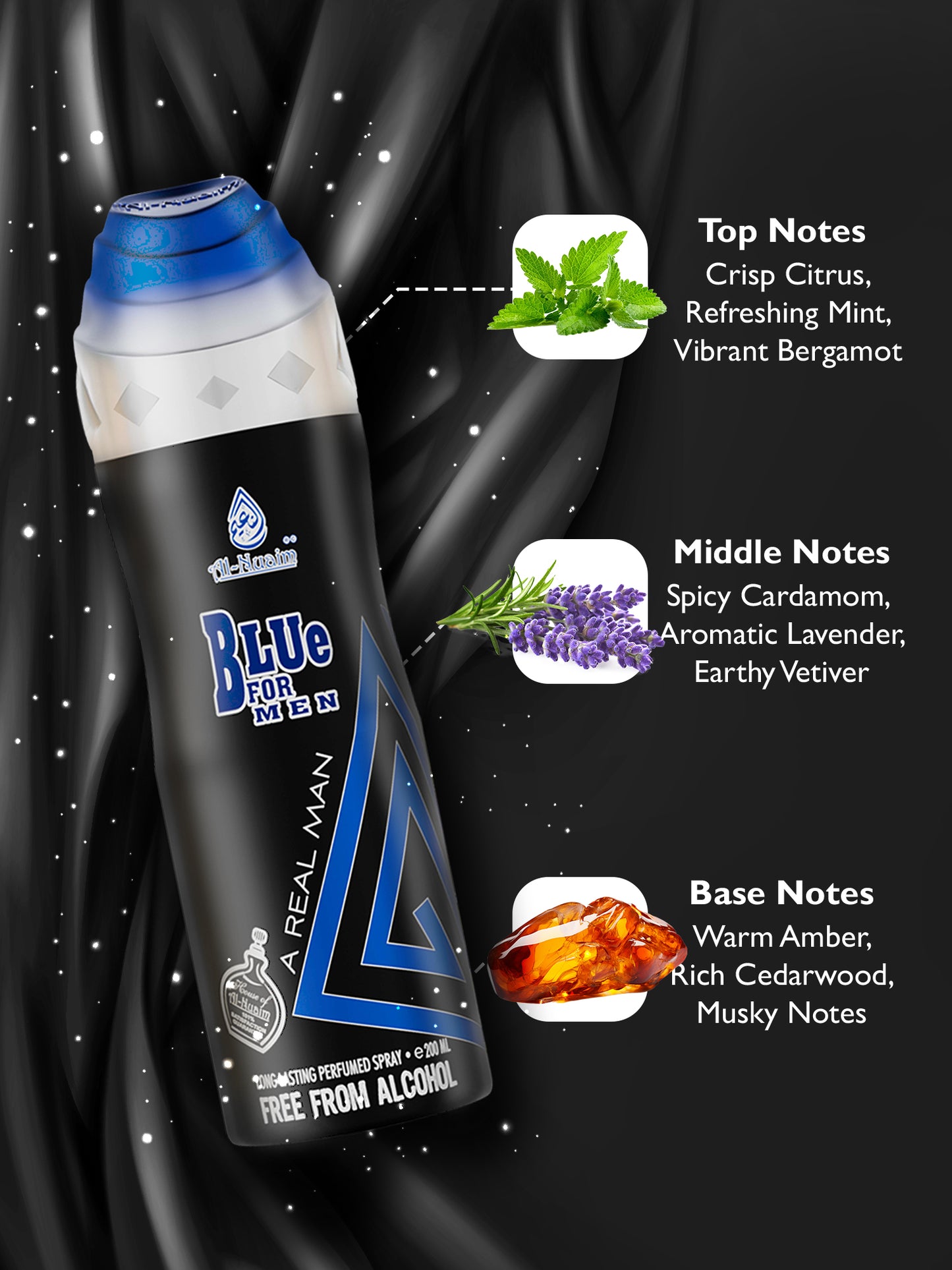 Blue Men 200 ML (Pack Of 2)