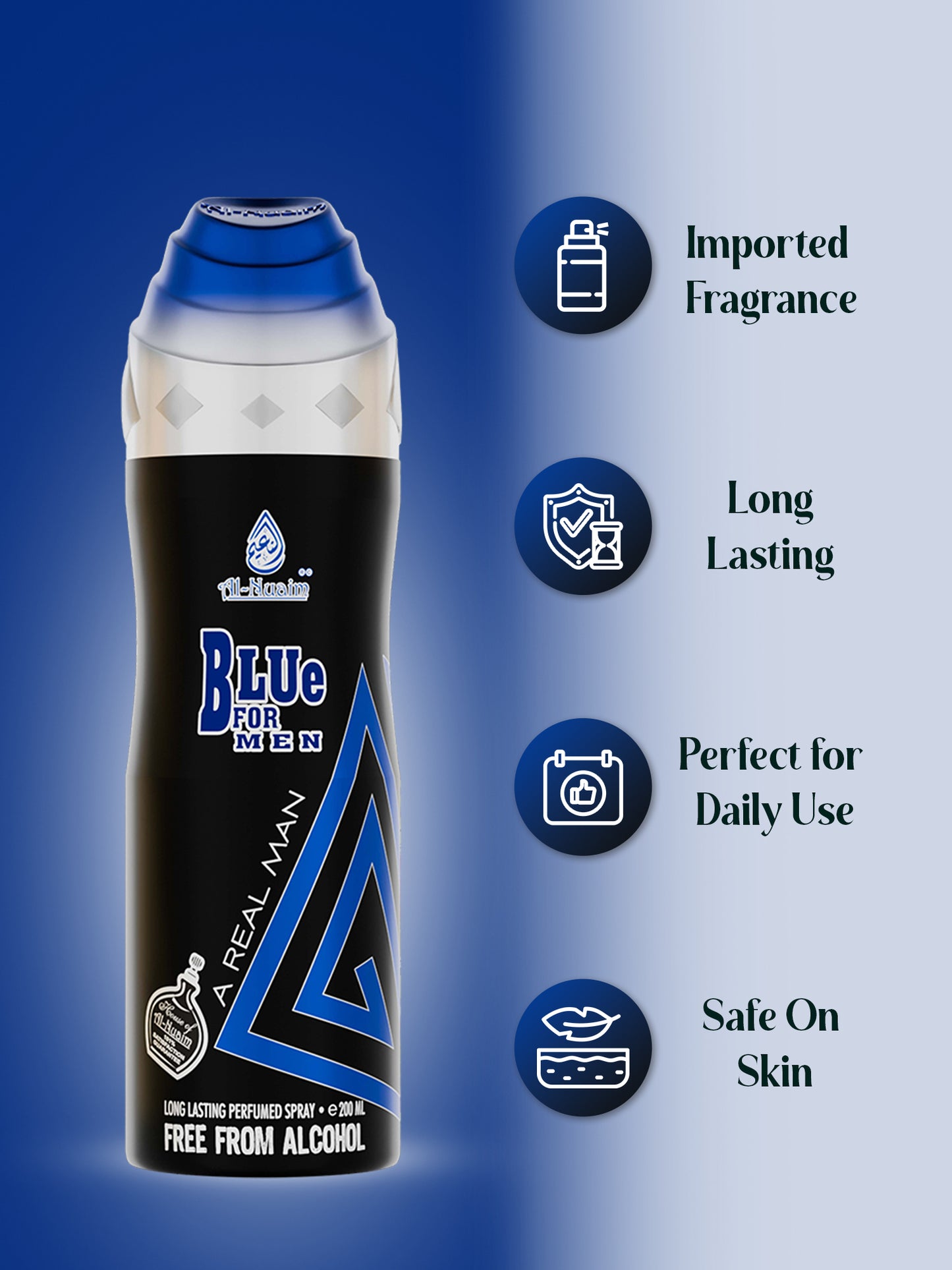 Blue Men 200 ML (Pack Of 2)