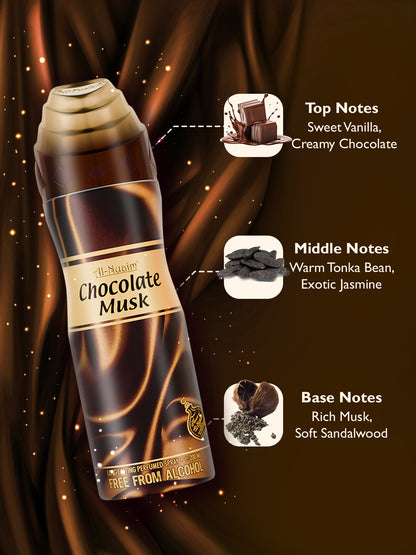 Chocolate Musk 200ml  (Pack Of 2 )