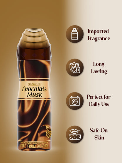 Chocolate Musk 200ml  (Pack Of 2 )