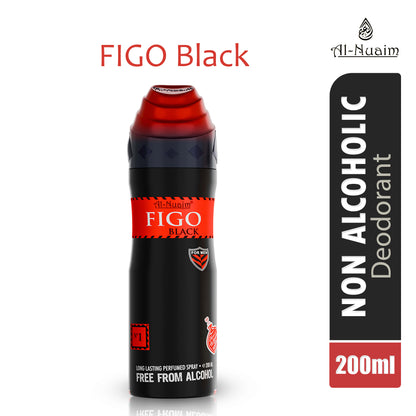 Figo Black  Perfumed Spray  (200ml)