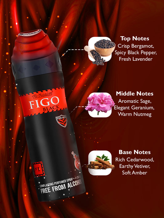 Figo Black 200 ML  (Pack Of 2)
