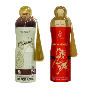 Khamarah & Freshia Non-Alcoholic Deodorant Combo Pack Of 2