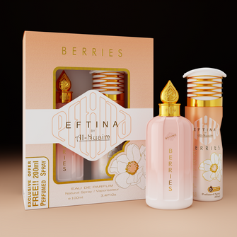 Eftina Berries Eau De Parfum 100ml + Free 200ml Perfumed Spray