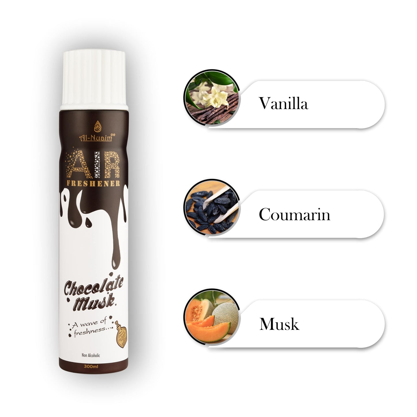 Chocolate Musk 300ml (Pack Of 2)