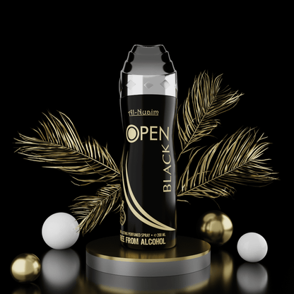 Open Black Perfumed Spray (200ml)