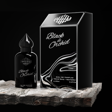 black orchid box n bottle. 2