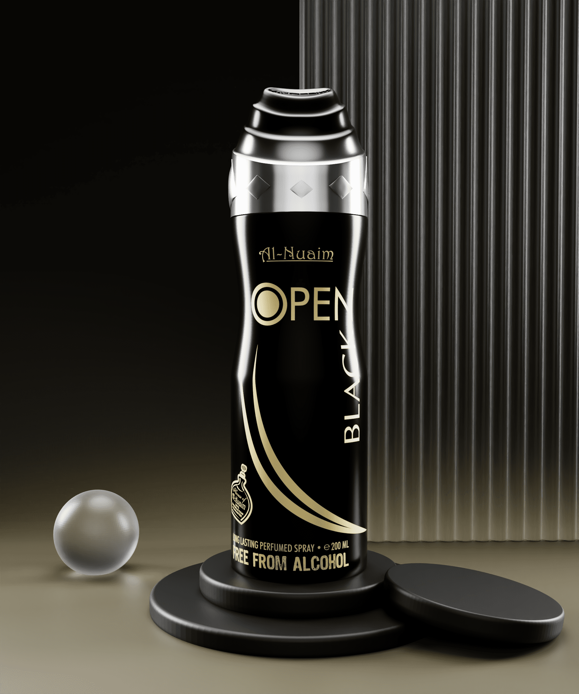 Open Black 200ml (Pack Of 2 ) Al Nuaim